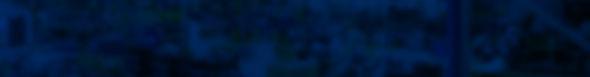 Blue header Factory blurred